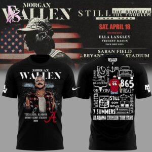Morgan Wallen x Alabama Football Still The Problem Tour 2026 Shirt 1 is built to be simple and reliable.