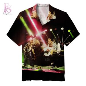 Premium fashion piece highlighted in New York Dolls Too Much Too Soon Hawaiian Shirt 1 with soft fabric and modern fit