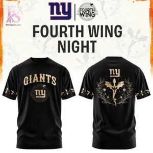 New York Giants Fourth Wings Night Hoodie 2 designed for a modern and relaxed outfit
