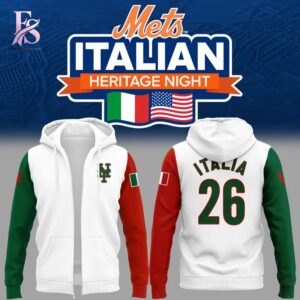 Everyday wardrobe essential presented in New York Mets 2026 Italian Heritage Celebration Hoodie 4 suitable for versatile styling options