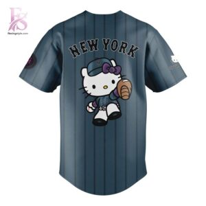 Everyday wardrobe essential presented in New York Mets x Hello Kitty Jersey 3 suitable for versatile styling options