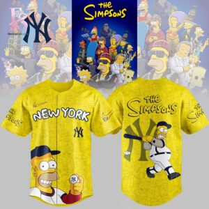 Everyday wardrobe essential presented in New York Mets x The Simpsons Jersey 1 suitable for versatile styling options