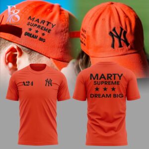 New York Yankees Marty Supreme Dream Big Shirt 1 featuring a versatile design for daily wear