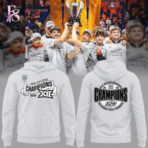 Oklahoma State Cowboys Wrestling 2026 Champions T shirt 4 highlighting its unique style and everyday comfort