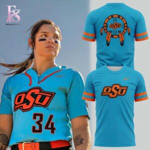 Elegant everyday fashion essential presented in Oklahoma State Cowgirl Softball Native American Celebration Hoodie 2 suitable for relaxed and smart casual outfits