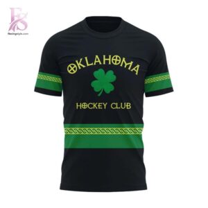 Oklahoma Warriors St Patrick s Day Uniform Shirt 2 highlighting its unique style and everyday comfort