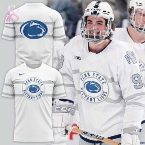 Penn State Nittany Lions Hockey Throwback Uniform Hoodie 4 highlighting its unique style and everyday comfort