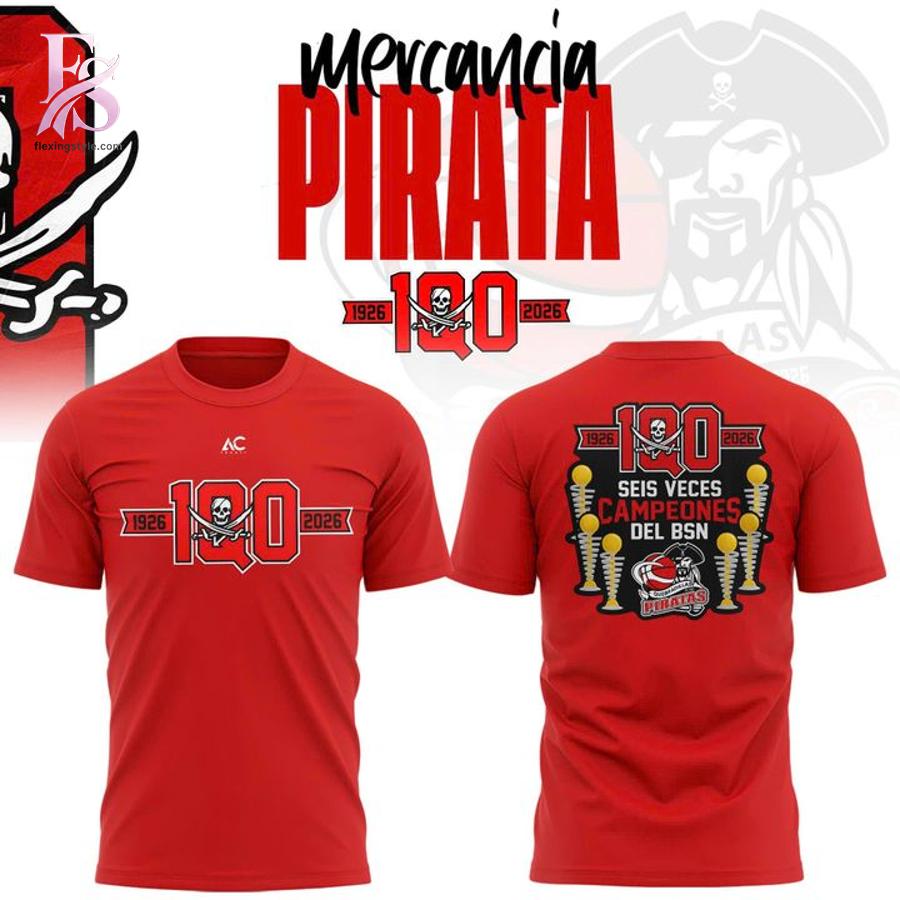 Everyday wardrobe essential presented in Piratas de Quebradillas red Shirt 1 suitable for versatile styling options