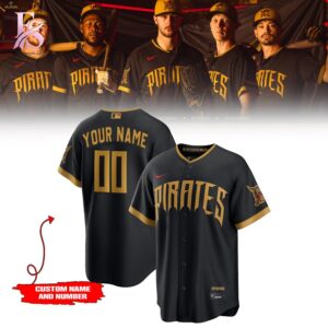 Style made simple with Pittsburgh Pirates Nike 2026 City Connect Stadium Baseball Jersey 1