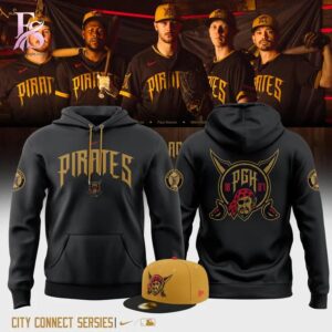 Everyday wardrobe essential presented in Pittsburgh Pirates Nike Black 2026 City Connect Authentic Collection Hoodie 1 suitable for versatile styling options