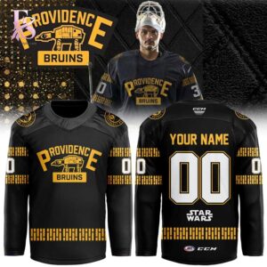 Providence Bruins Star Wars Night 2026 custom Hockey Jersey 1 shown with a bold look and clean finish