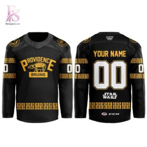 Providence Bruins Star Wars Night 2026 custom Hockey Jersey 2 shown with a bold look and clean finish