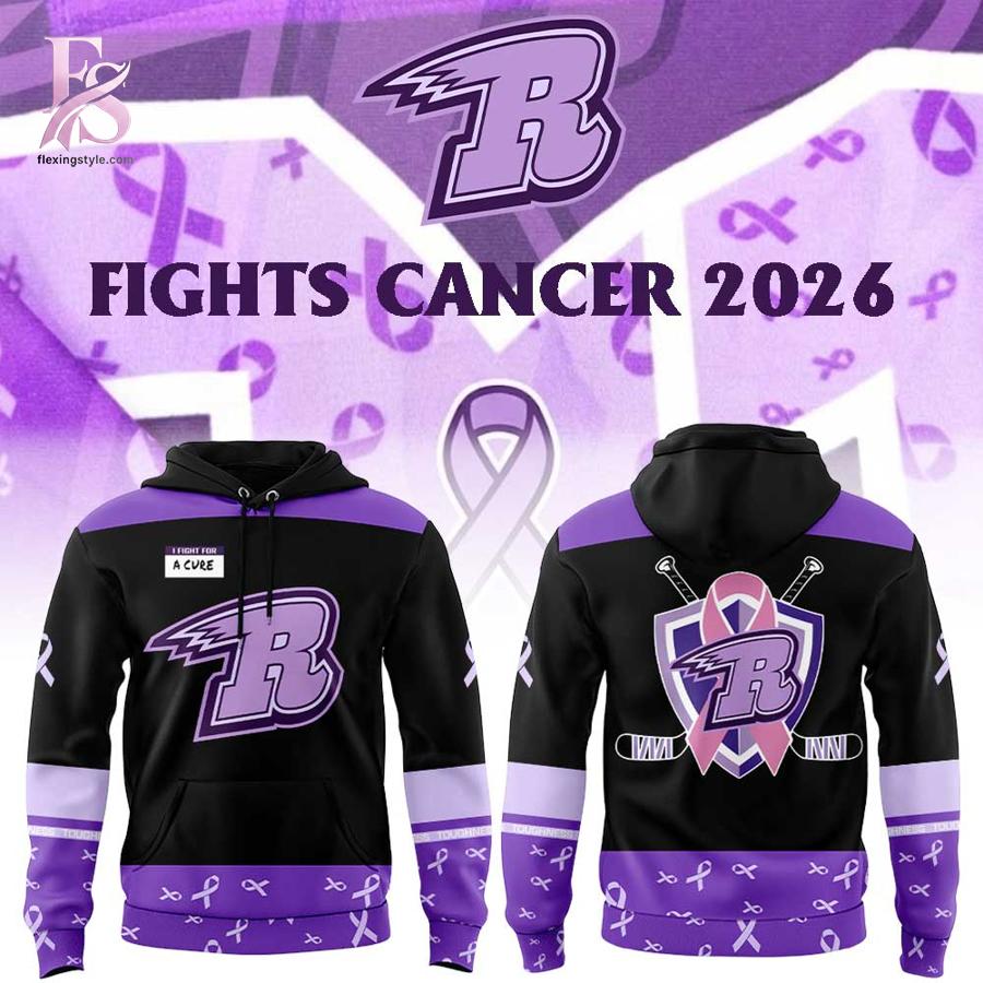 Rapid City Rush Our 2026 Rush Fights Cancer Hoodie 1 highlighting its unique style and everyday comfort
