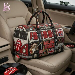 Elegant everyday fashion essential presented in Rolling Stone Quilted Duffle Bag 1 suitable for relaxed and smart casual outfits