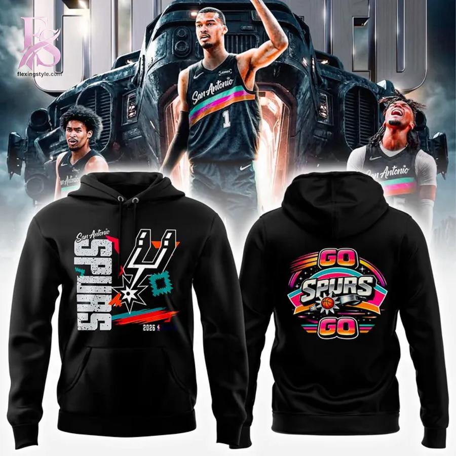 San Antonio Spurs Men 2026 NBA Playoffs Shirt 4 highlighting its unique style and everyday comfort