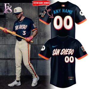 Casual outfit inspiration displayed in San Diego Padres 2026 City Connect Baseball Jersey 1 ideal for relaxed and street style outfits