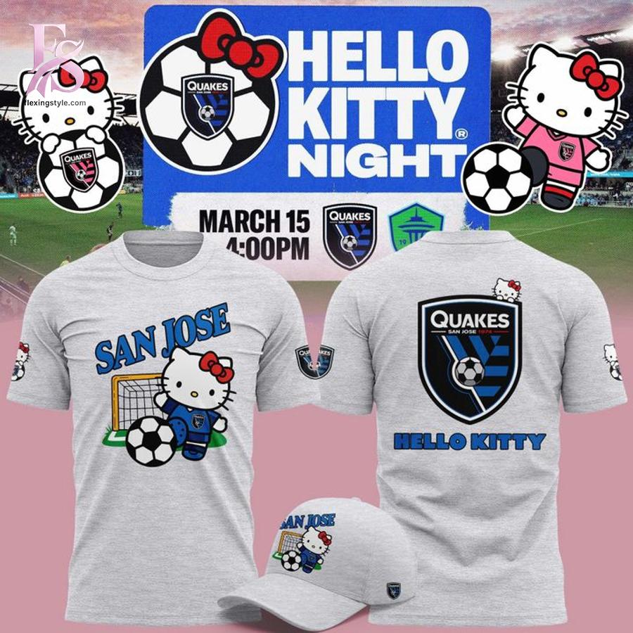 Fashion forward wardrobe staple featured in San Jose Earthquakes Hello Kitty 2026 Hoodie 3 blending simplicity with bold personality
