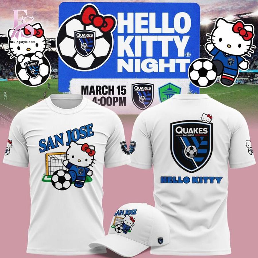 Fashion forward wardrobe staple featured in San Jose Earthquakes Hello Kitty 2026 Hoodie 4 blending simplicity with bold personality