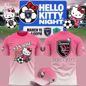 San Jose Earthquakes x Hello Kitty Hoodie 2026 3 highlighting its unique style and everyday comfort