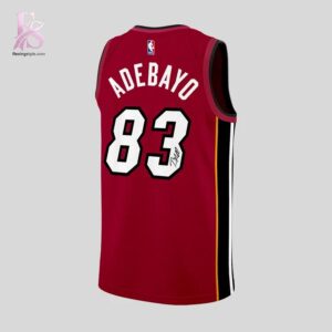 Signed Bam Adebayo Miami Heat exclusive 2026 jerseys 3 designed for a modern and relaxed outfit