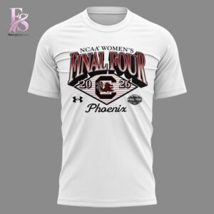 South Carolina Gamecocks 2026 NCAA Women s Final Four T Shirt 2 featuring a versatile design for daily wear