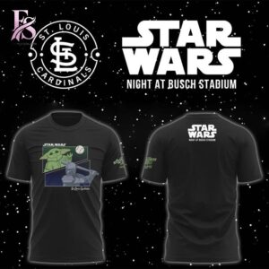Comfortable and breathable clothing shown in St Louis Cardinals 2026 Star Wars Night Hoodie 2 designed for all day wear