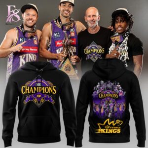 Sydney Kings Champions NBL 2026 T shirt 2 featuring a versatile design for daily wear