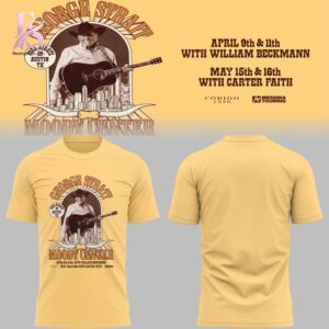 Minimalist fashion design shown in Texas George Strait returns to Moody Center on April Shirt 1 perfect for everyday wear and urban looks