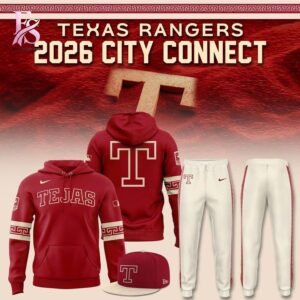 Texas Rangers 2026 City Connect Hoodie 1 shown with a bold look and clean finish