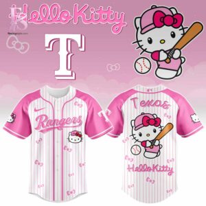 Texas Rangers Hello Kitty 2026 Limited Editions Jersey 1 crafted for a casual and trendy everyday style