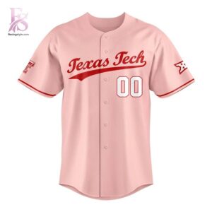 Style made simple with Texas Tech Red Raiders Spring Bloom Night 2026 Personalized Baseball Jersey 2