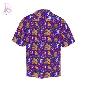 Stylish Tiki Plays The Drums Hawaiian Shirt 3 product with modern design and comfortable fit