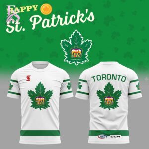 Fashion forward wardrobe staple featured in Toronto Marlies St Patrick s 2026 Shirt 1 blending simplicity with bold personality