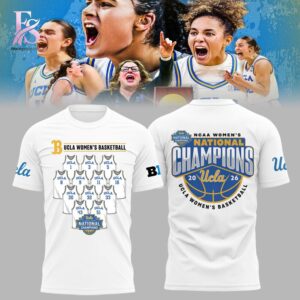 UCLA 2026 NCAA Women s Basketball National Champions Shirt 2 featuring a versatile design for daily wear
