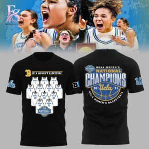 UCLA 2026 NCAA Women s Basketball National Champions Shirt 3 featuring a versatile design for daily wear