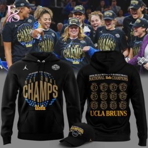 UCLA Bruins 2026 Jordan NCAA Women s Basketball National Champs T Shirt 2 featuring a versatile design for daily wear