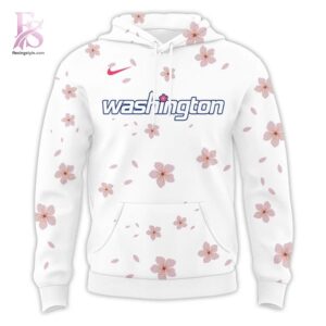 Style made simple with Washington Wizards Cherry Blossom 2026 Hoodie 2