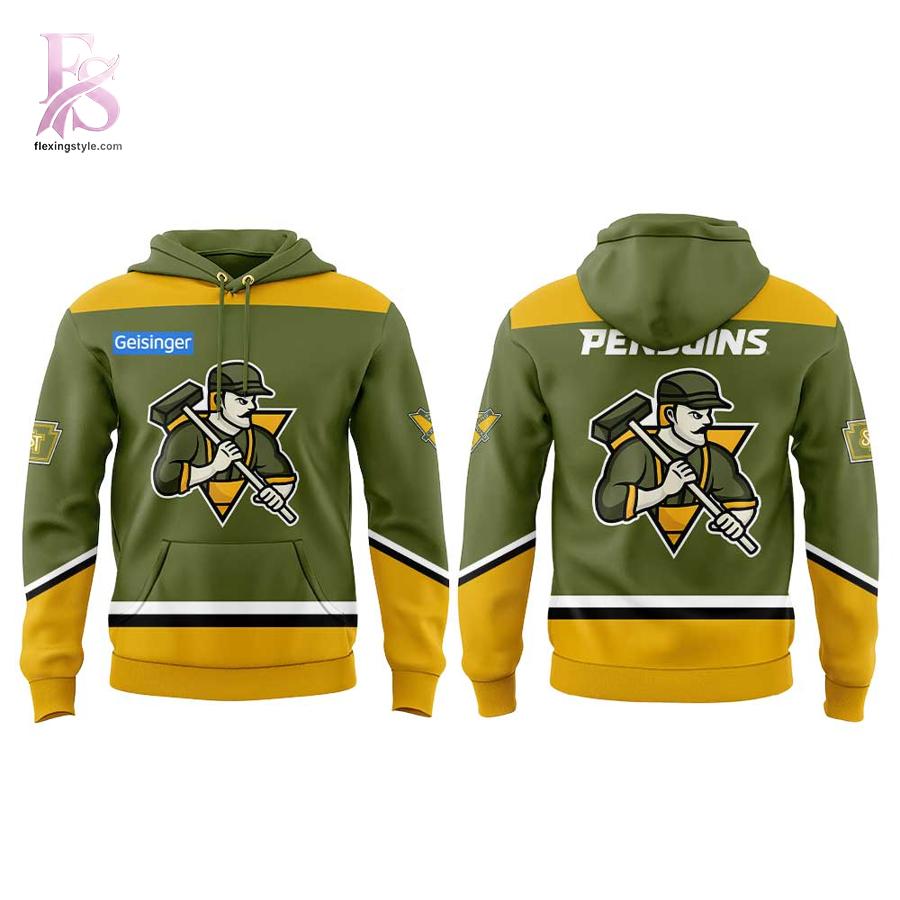 Wilkes Barre Scranton Penguins Steamtown Gandy Dancers Hoodie 2 shown with a bold look and clean finish