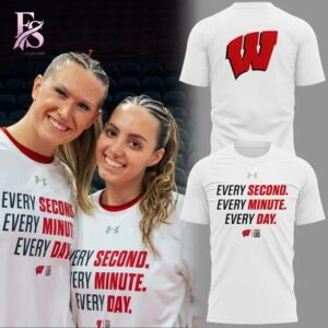 Wisconsin Badgers Basketball Every Day Hoodie 4 designed for a modern and relaxed outfit