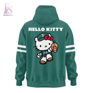 2026 Boston Red Sox x Hello Kitty City Connect Hoodie 3 combines a modern look with comfortable wearability.
