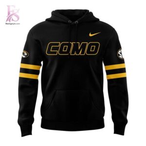 Stylish 2026 CoMo Day Uniform Missouri Tigers Baseball Hoodie 2 product with smooth finish and modern casual look.