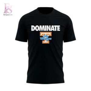 Stylish display of 2026 Dominate Tennessee Volunteers Softball T Shirt 2 with clean details and trendy look.
