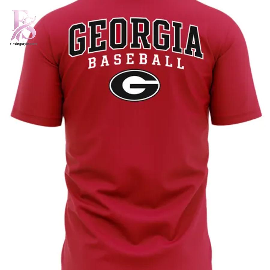 2026 Georgia Baseball Tournament Champs T Shirt 3 combines a modern look with comfortable wearability.