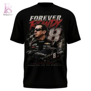 Stylish 2026 Kyle Busch Tribute T Shirt 2 with a modern look and comfortable everyday appeal.