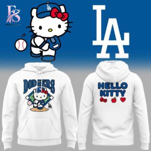 Stylish 2026 Los Angeles Dodgers Hello Kitty Shirt 2 product with smooth finish and modern casual look.
