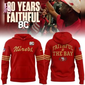 Stylish 2026 San Francisco 49ers 80th Year Anniversary Shirt 2 with a modern look and comfortable everyday appeal.