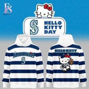 Stylish 2026 Seattle Mariners Hello Kitty Hoodie 1 product with smooth finish and modern casual look.