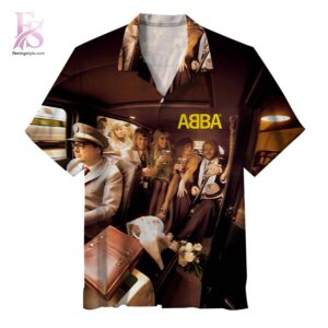 Contemporary fashion apparel in ABBA ABBA Hawaiian Shirt 1 designed for effortless everyday outfits