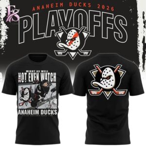 Stylish Anaheim Ducks MIGHT AS WELL NOT EVEN WATCH T shirt 1 designed for everyday comfort and casual fashion.