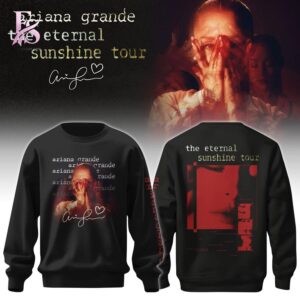 Stylish fashion product featuring modern design details and premium quality craftsmanship Ariana Eternal Sunshine Era World Tour 2026 Shirt 2